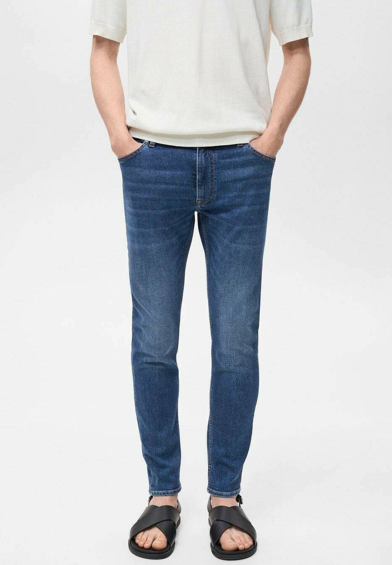 Mango JUDE  - Traperice uskog kroja - dark blue