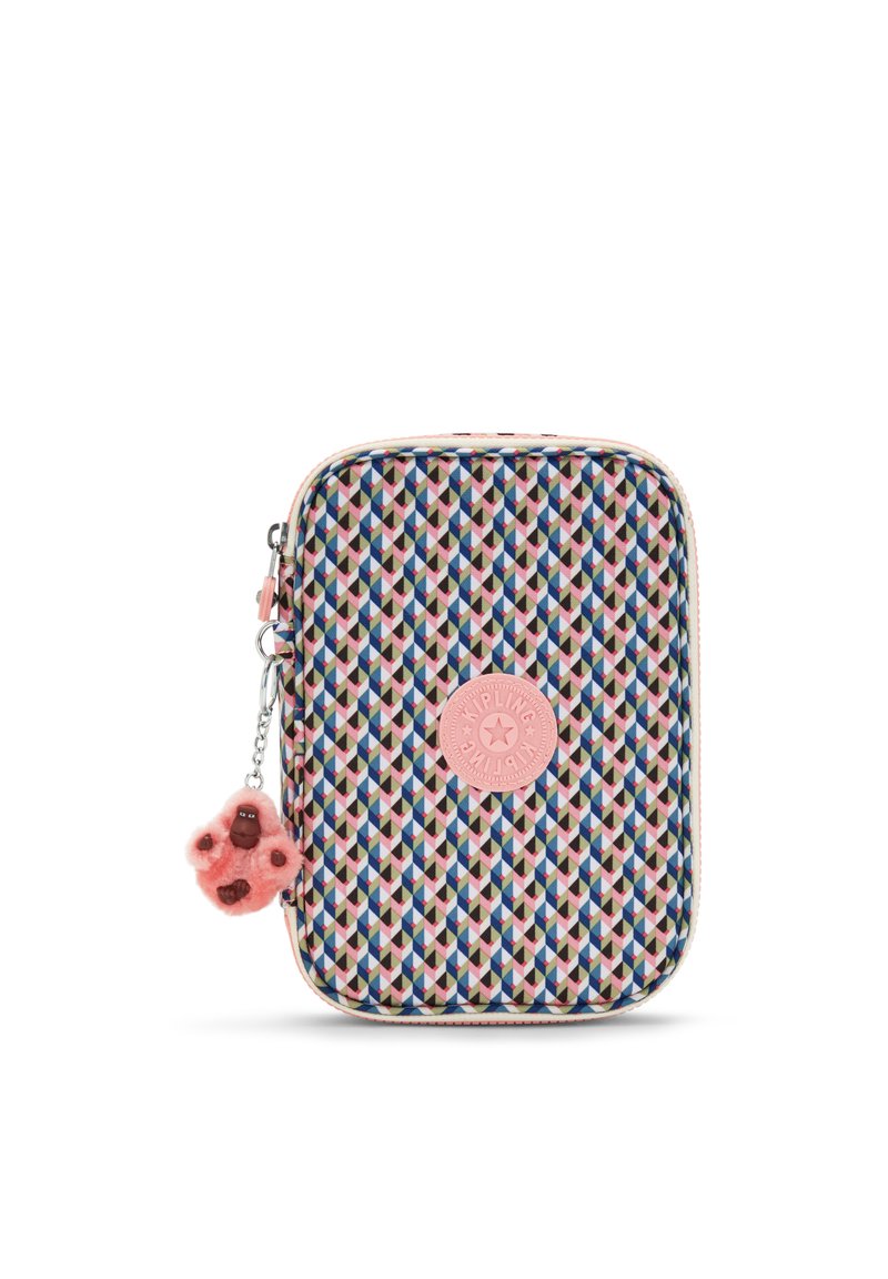 Kipling Pencil case - girly geo
