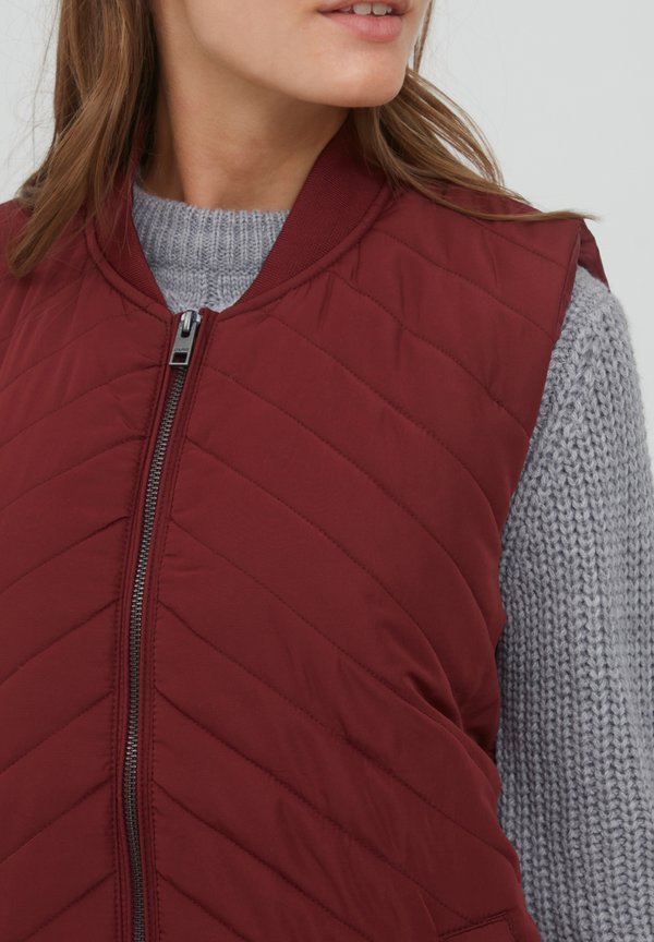 OXMACY - Waistcoat - chocolate truffle2