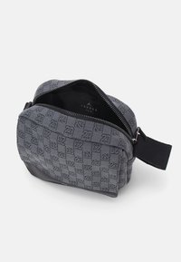 Jordan JAM MONOGRAM MINI MESSENGER BAG  - Borsa a tracolla - dark smoke grey