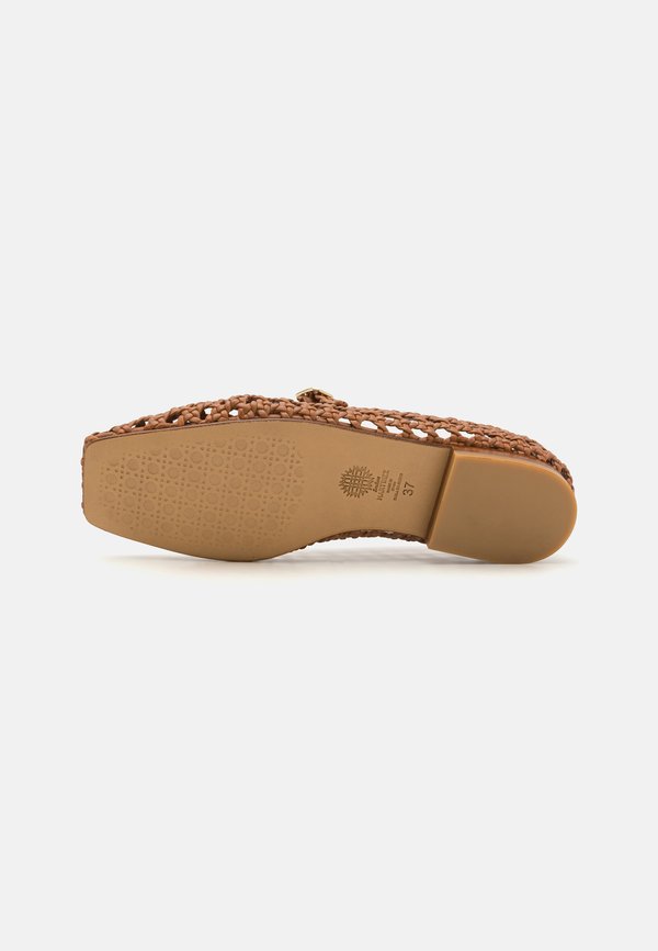 PARIS WOVEN - Ankle strap ballet pumps3