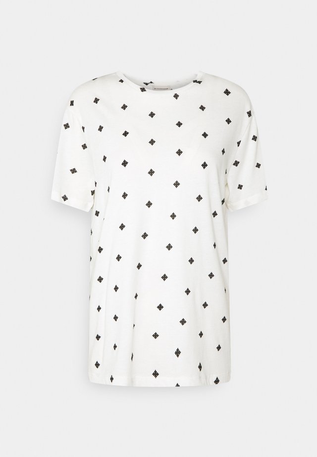 ANGELL - T-shirt z nadrukiem - soft white