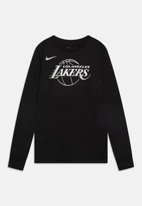 Nike Performance - NBA LOS ANGELES LAKERS SHINE BOXY TEE UNISEX - Klupska odjeća - black Minijatura 1