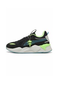 Puma RS X ALIEN - Sportcipő - blacktropical blue