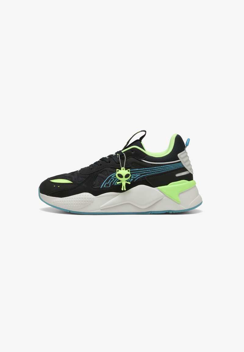Puma RS X ALIEN - Sneakers basse - blacktropical blue