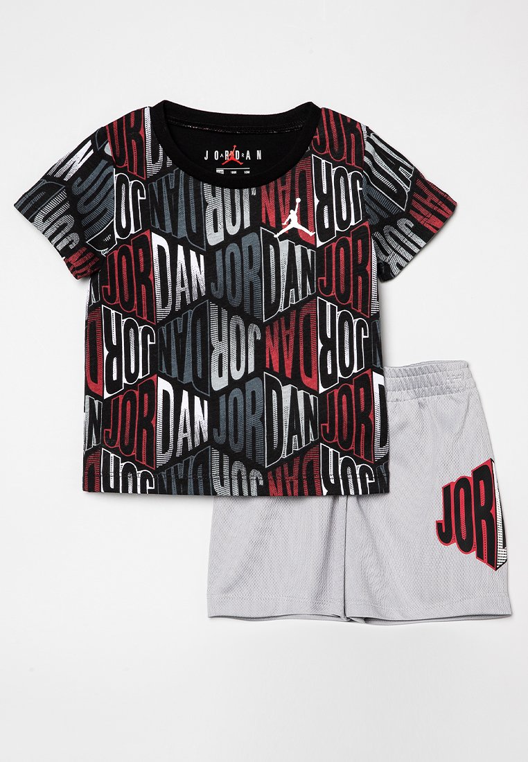 Jordan T-shirt print grijs