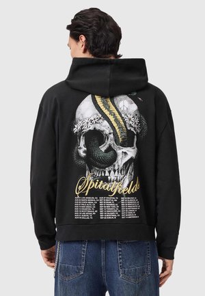 Hoodie - washed black