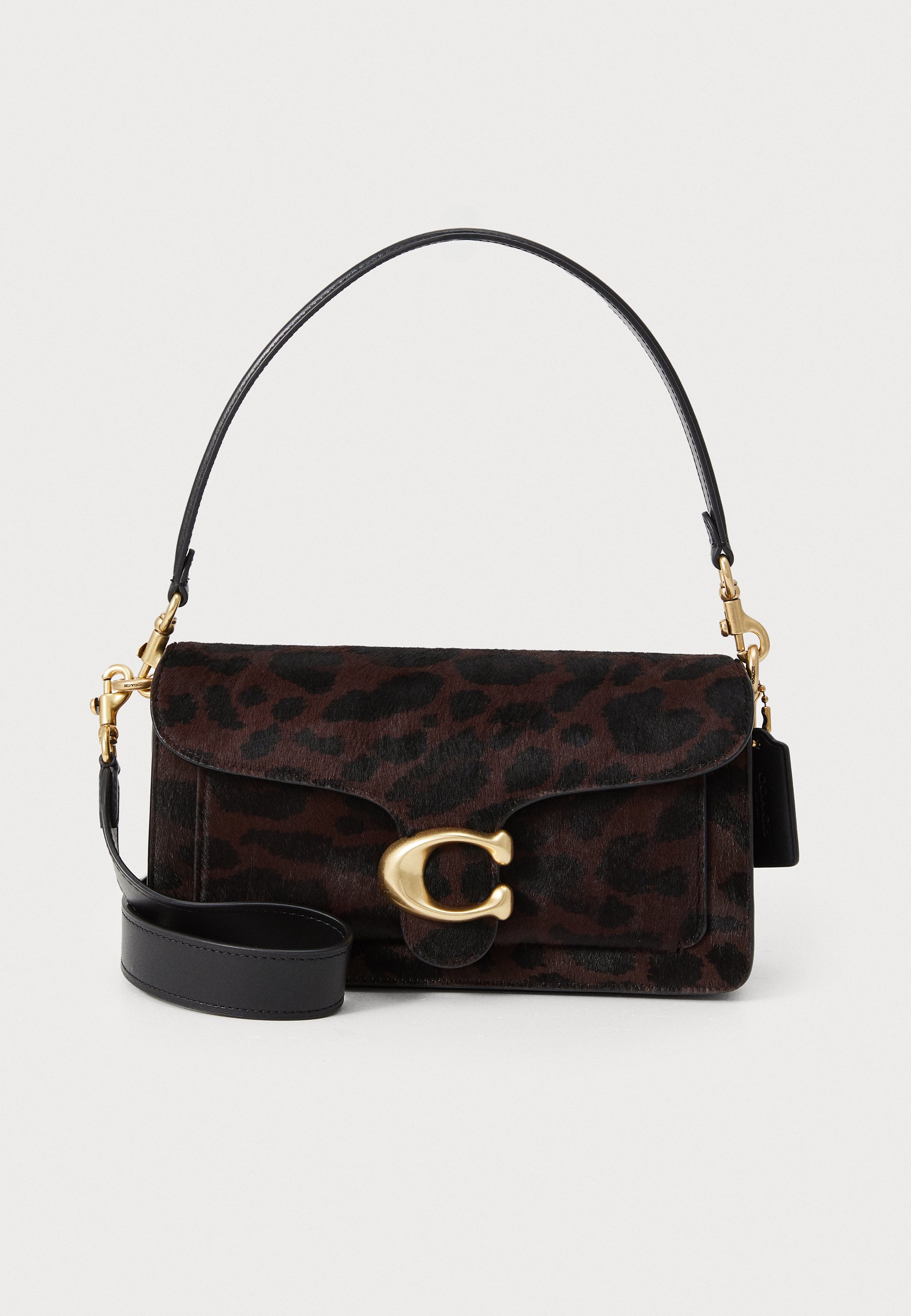 COACH TABBY SHOULDER BAG 26 IN HAIRCALF WITH LEOPARD PRINT 