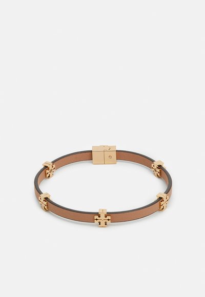 Tory Burch ELEANOR BRACELET - Náramok - gold-coloured/classic chestnut