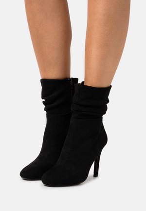 Anna Field Bottines à talons hauts - black