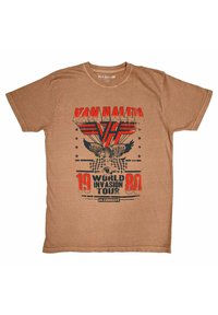 Paradiso Clothing VAN HALEN WORLD INVASION - Print T-shirt - pink