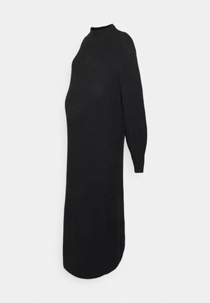 ONLY MATERNITY OLMLUCCA DRESS - Strickkleid - black
