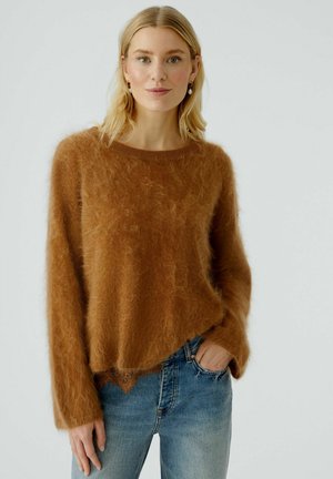 Strickpullover - deep chestnut