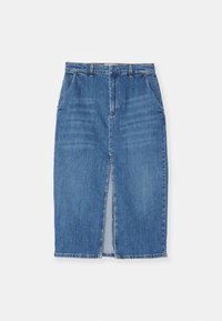 CAST - Jeansrok - blue denim