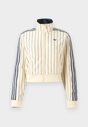adidas Originals, FIREBIRD - Majica s kapuljačom i patentnim zatvaračem - warm vanilla/night indigo
