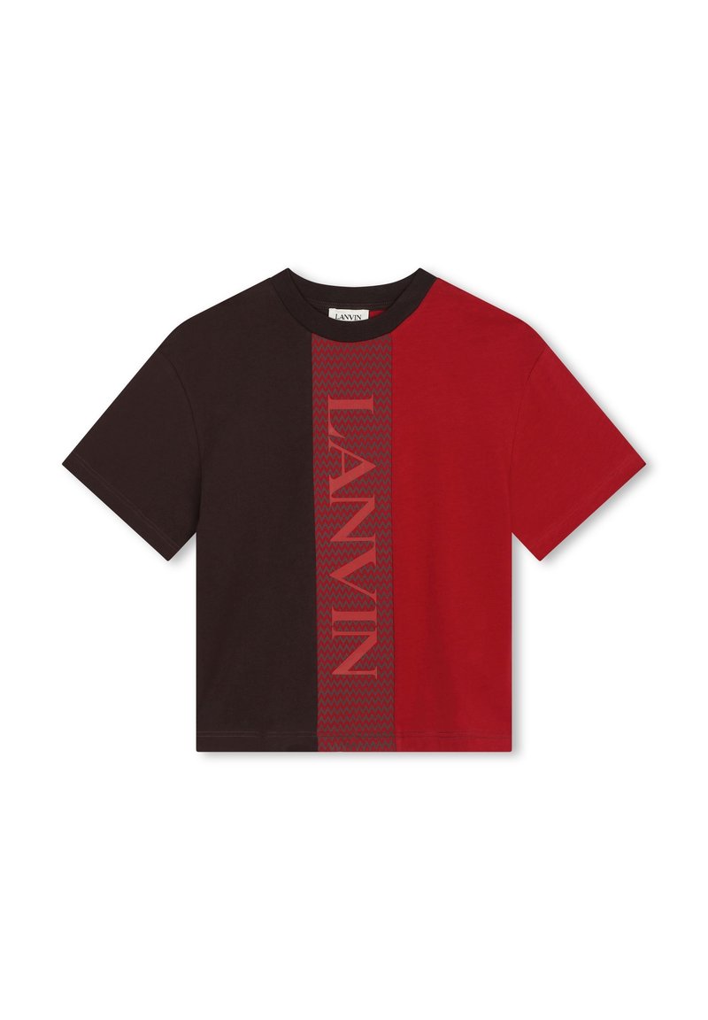LANVIN T-shirt print rood