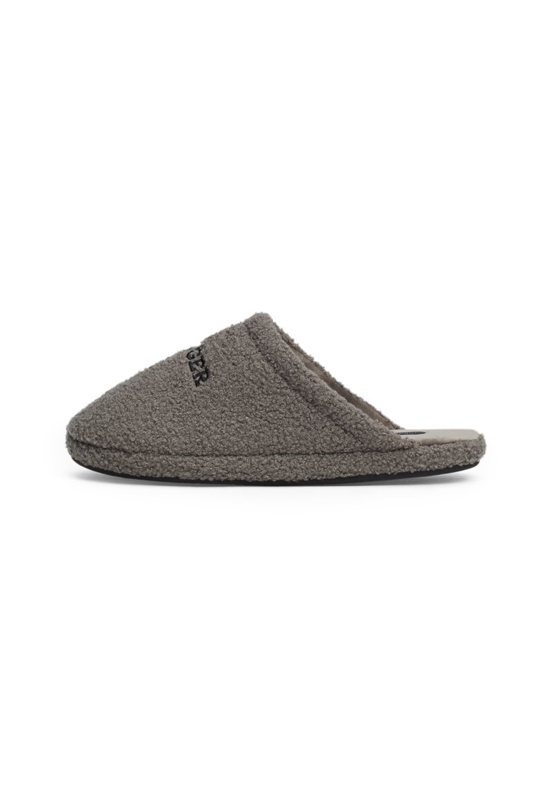 Tommy Hilfiger WARM CURLY - Slippers - shady stone