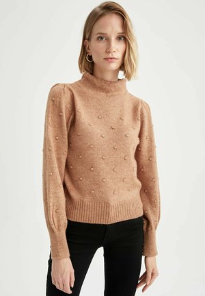 REGULAR FIT - Trui - beige