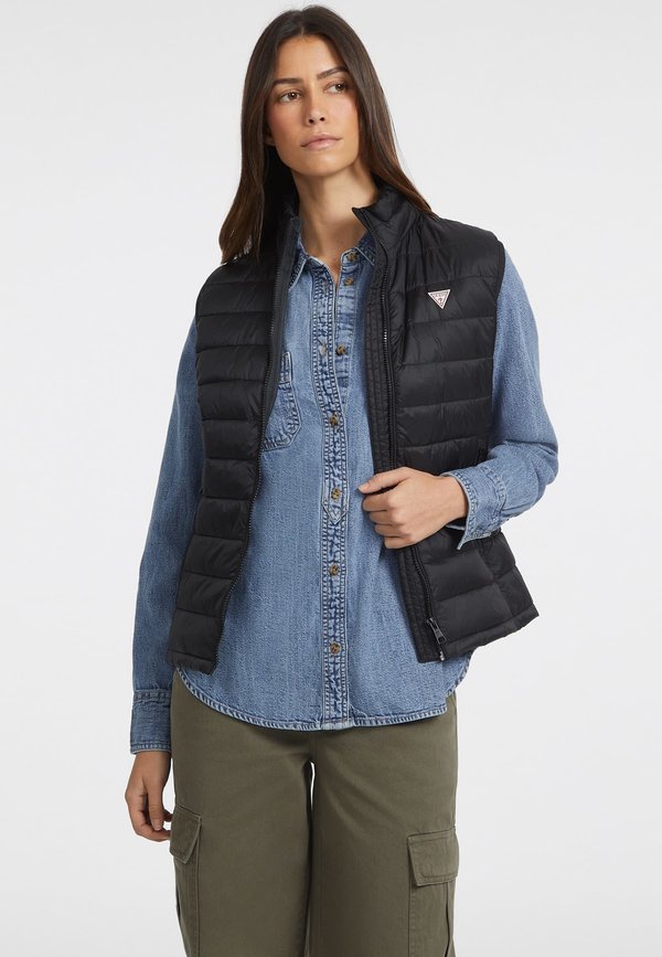 STEPPWESTE - Weste - schwarz