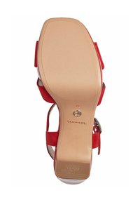 Tamaris Sandalen met hoge hak - red