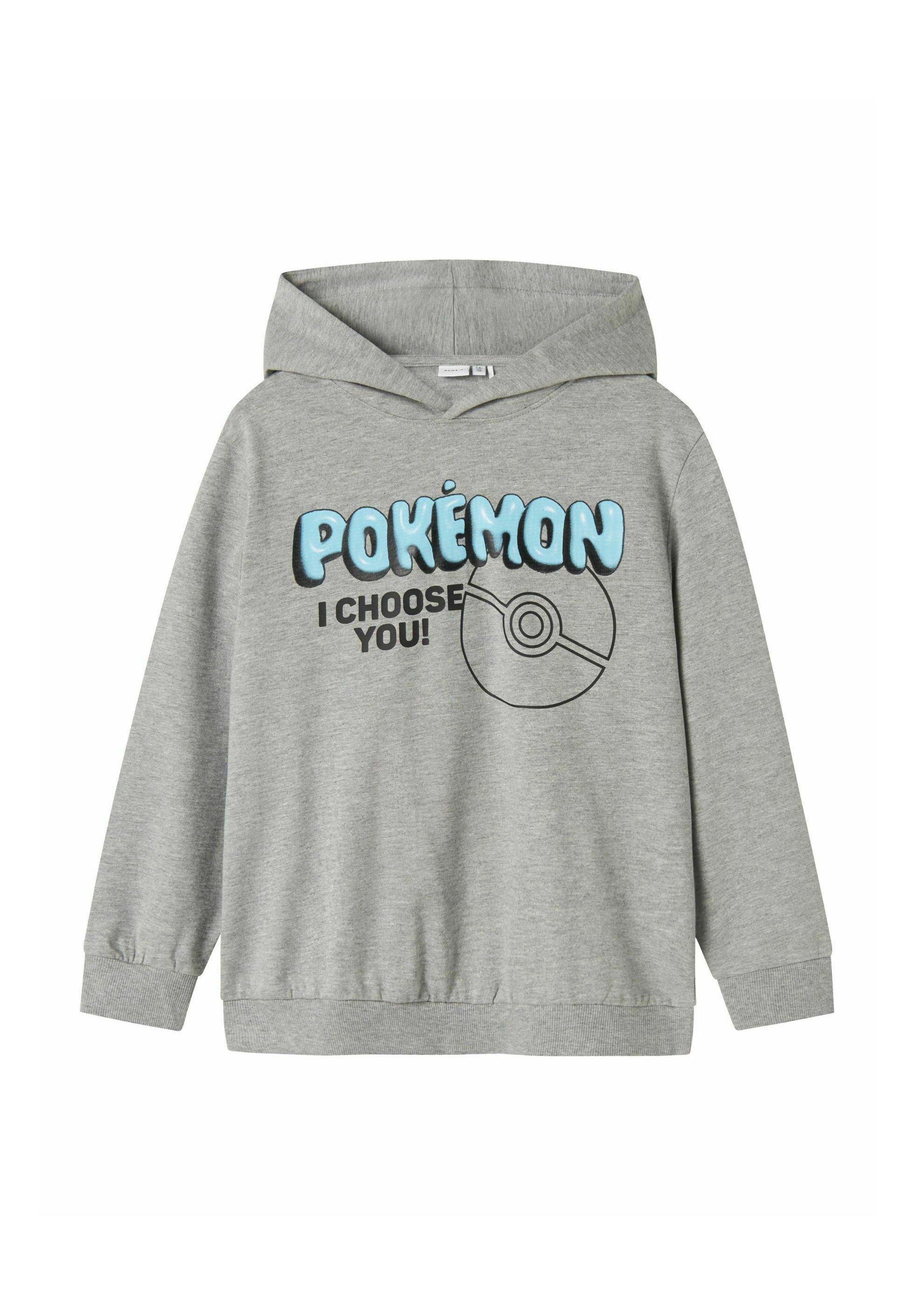 Pokémon Light Grey Zip Through Hoodie | Kids | George at