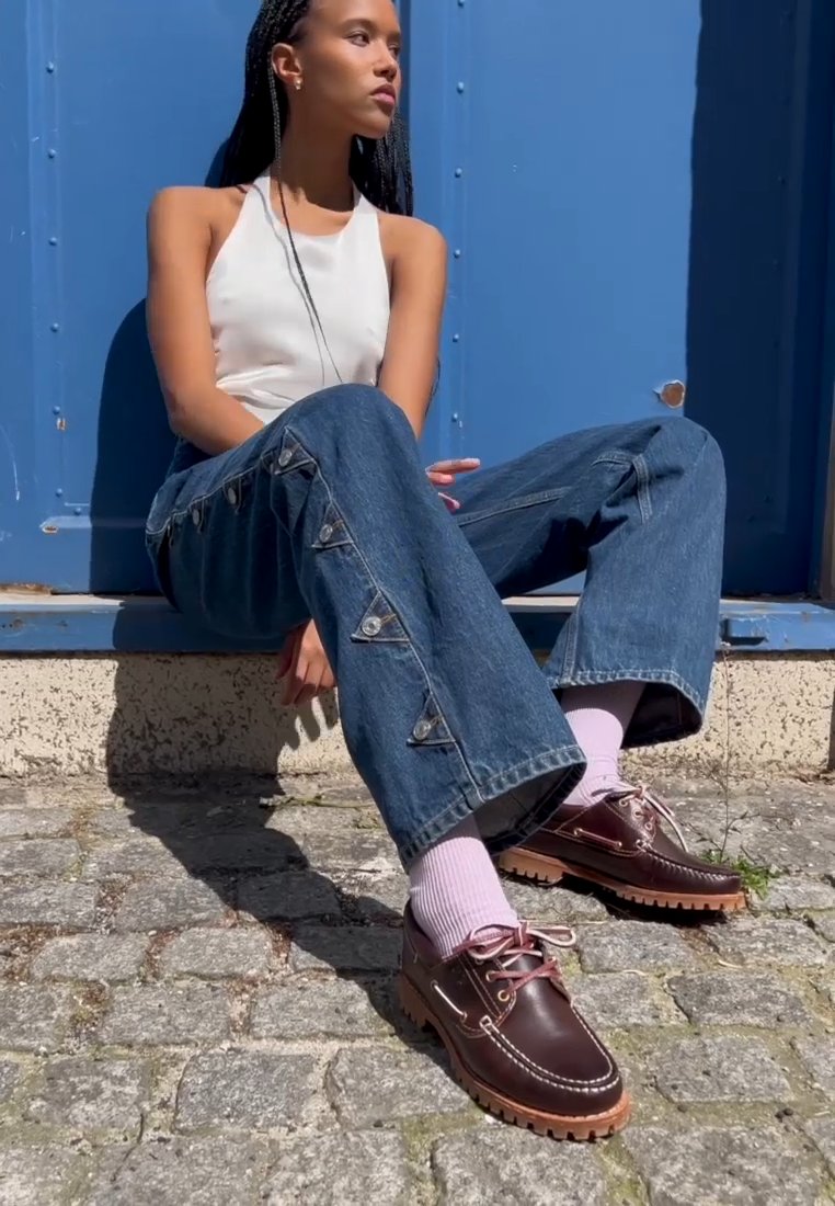 Timberland NOREEN 3 EYE - Buty żeglarskie/brązowy - Zalando.pl