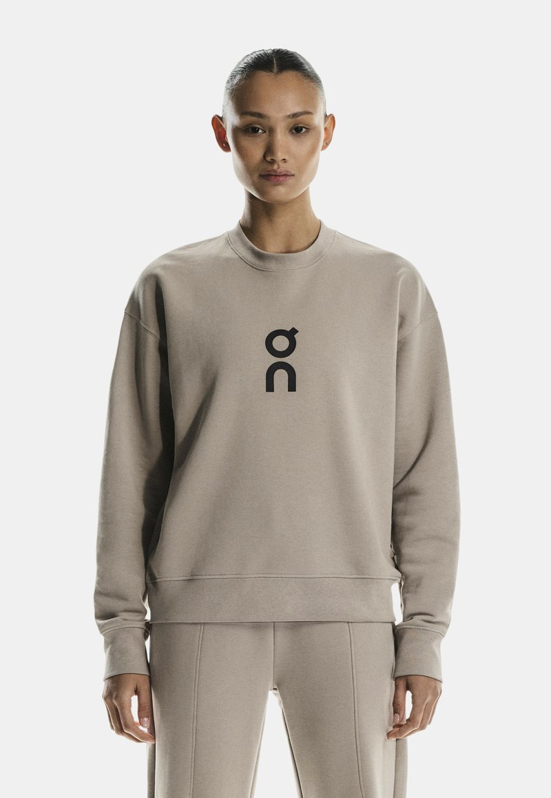 On CLUB CREW - Sweatshirt - desert