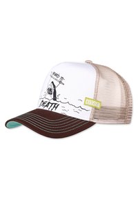 Coastal TRUCKER BOARD TO DEATH - Cap - weiß