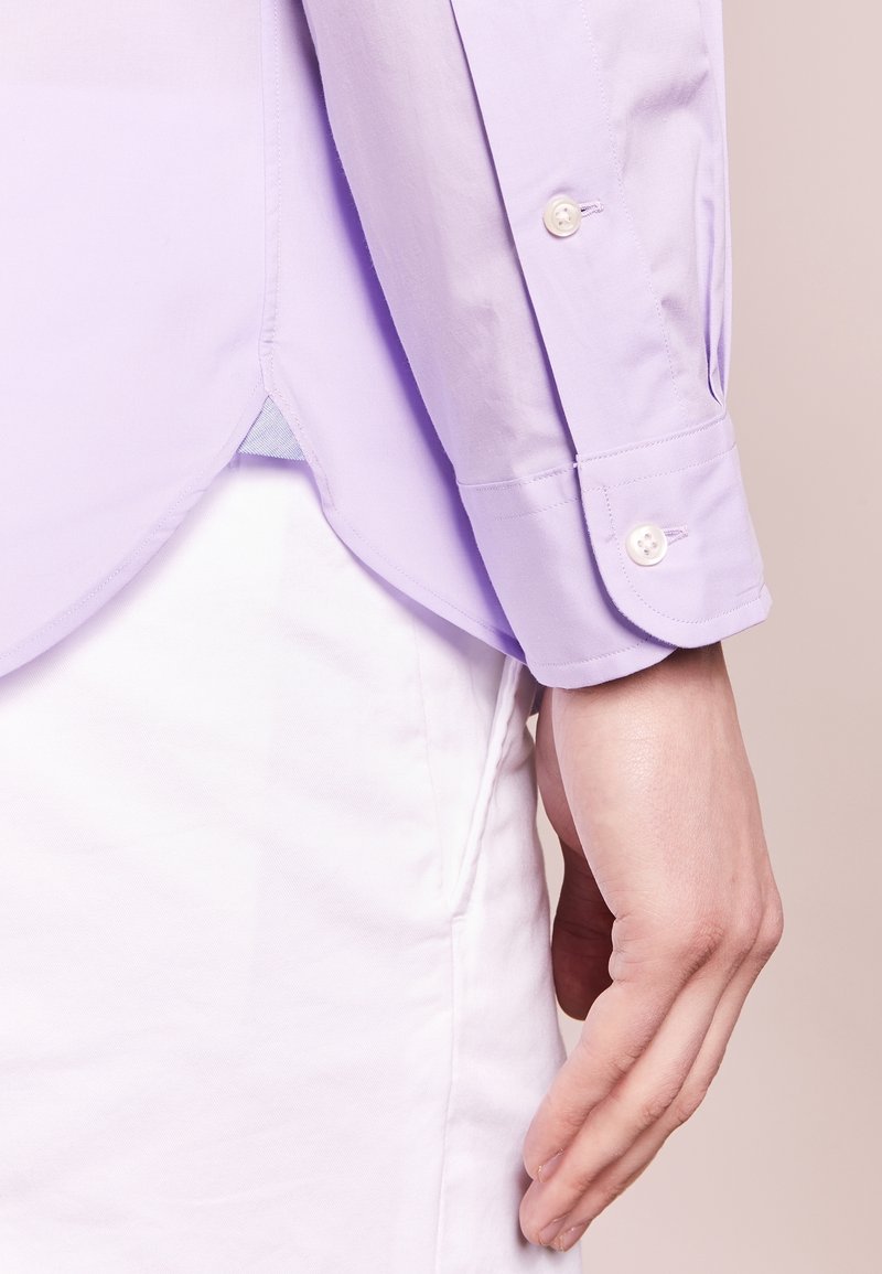 Lot De 2 Chemises DKNY Homme - Tailles L - Violette Et Blanche - Manches Longues En Coton Mélangé
