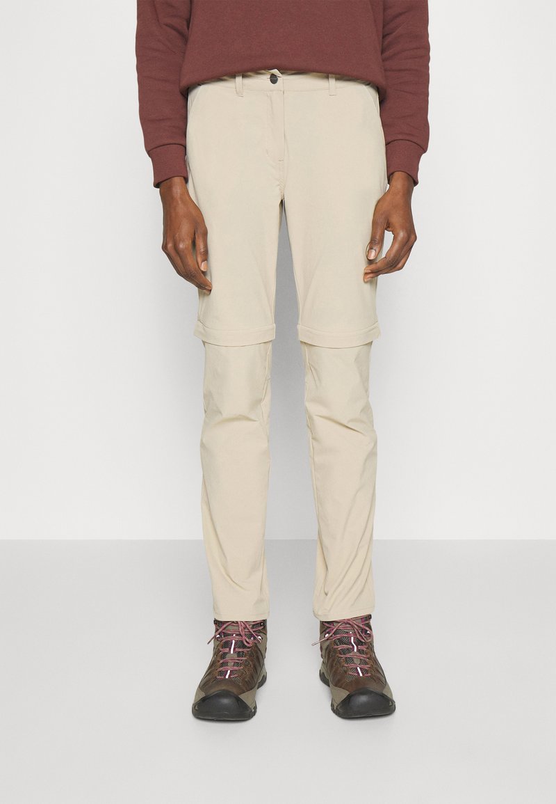 Mammut RUNBOLD ZIP OFF PANTS WOMEN - Hlače za na prostem - savannah