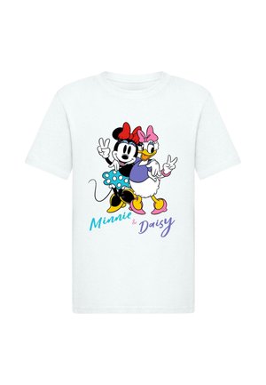 MINNIE MOUSE - DAISY TEE - Print T-shirt - white