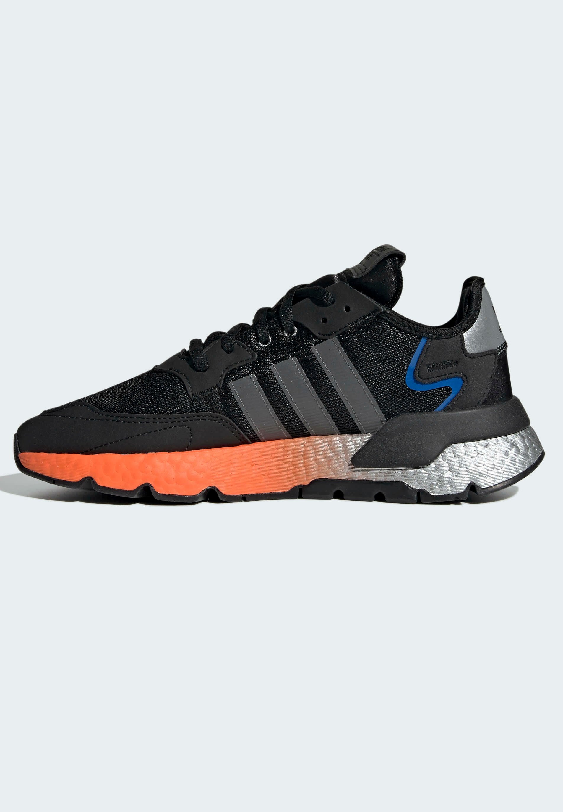 adidas Originals NITE JOGGER BOOST SHOES - Sneakers laag - black/Zwart -  Zalando.nl