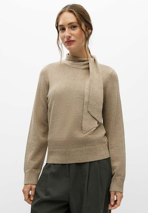 Object, PULLOVER SCARF DETAIL - Pullover - desert taupe