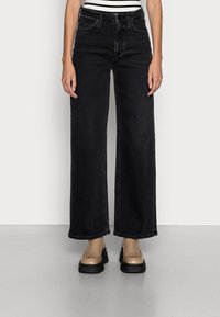 Marc O'Polo DENIM TOMMA - Calças de ganga de perna direita - black