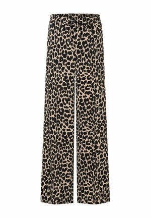 AVRIL WIDE FIT LONG - Trousers - nougat