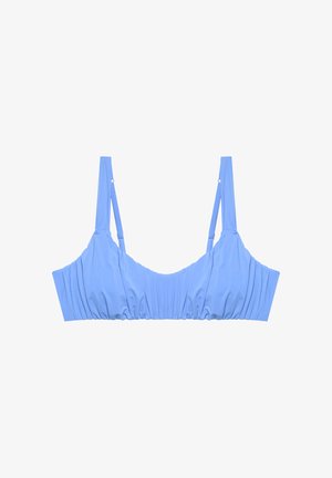 Yamamay, ICONIC - BIKINI TOP - Bikini pezzo sopra - blue denim plain