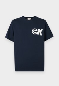 SPORT LOGO GRAPHIC TEE - Nyomott mintás póló - dark sapphire