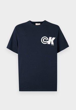 SPORT LOGO GRAPHIC TEE - Μπλουζάκι με στάμπα - dark sapphire