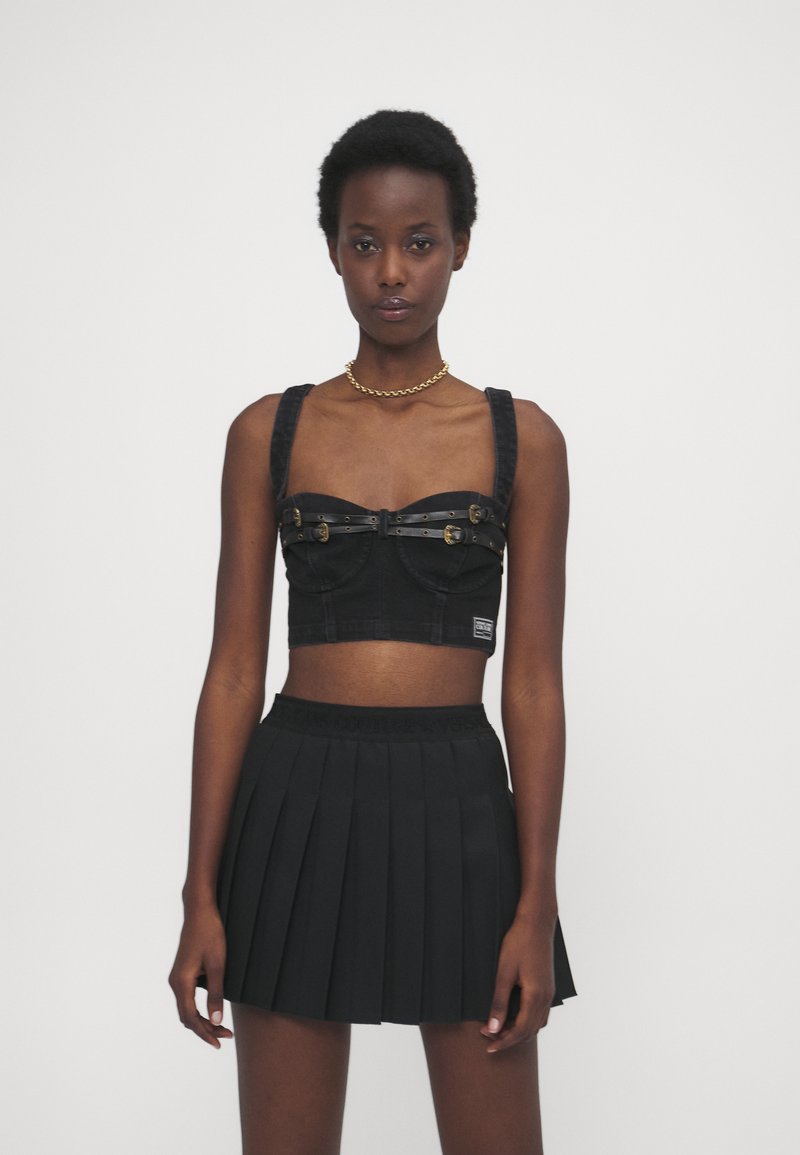 Versace Jeans Couture BUCKLE - Bluse - black