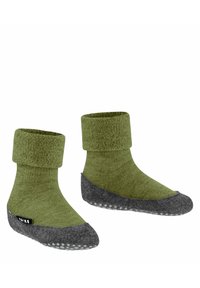 FALKE COSYSHOE - Socken - calla green