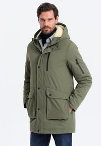 Ombre Parka - olive