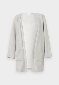 Tom Tailor Cardigan met wol en open design in lichtgrijs gemêleerd Tom Tailor Cardigan met wol en open design in lichtgrijs gemêleerd