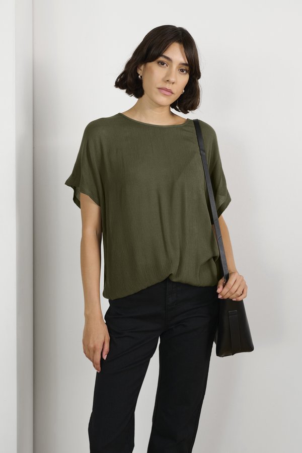 AMBER STANLEY - Blouse - grape leaf