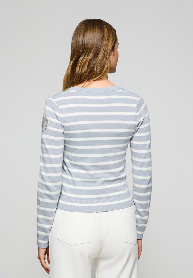 Polo Club STRIPES BUTTONED V NECK SLIM GG12 CORDELIA Cardigan
