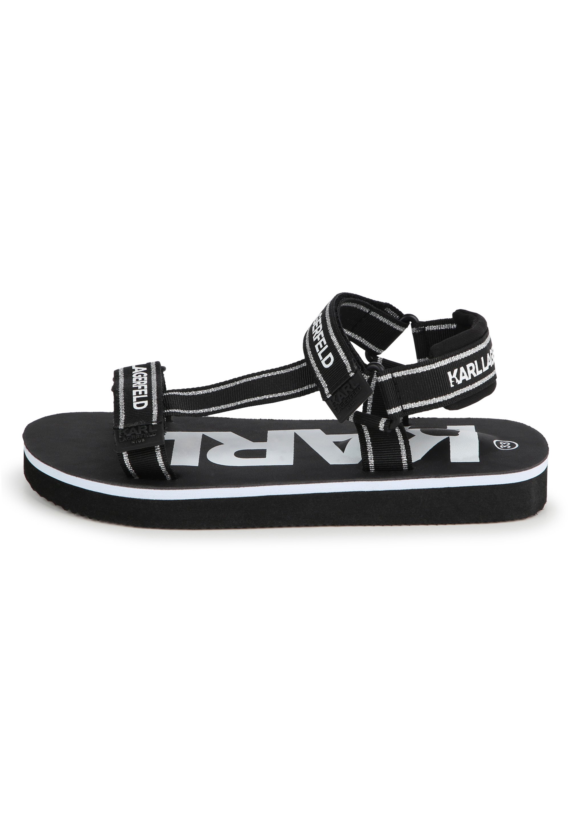 KARL LAGERFELD KIDS Sandals black