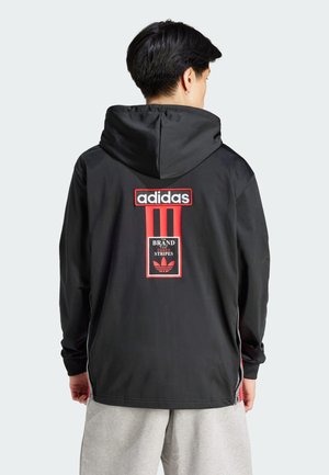 ADIBREAK FZ HDY - Hoodie - black/better scarlet/grey four