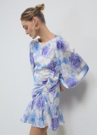Calliope CORTO FIORI - Vestito elegante - var lilla