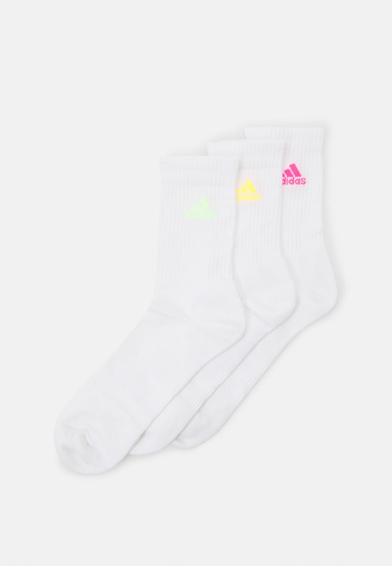 adidas Performance 3 PACK UNISEX - Meias desportivas - white