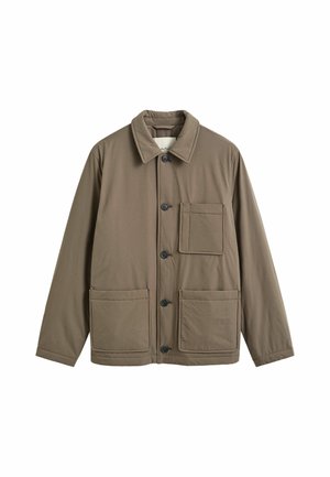 GANT, GANT PADDED CHORE JACKET - Veste mi-saison - faded taupe