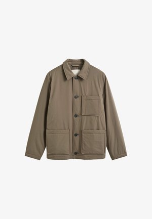 GANT, GANT PADDED CHORE JACKET - Veste mi-saison - faded taupe